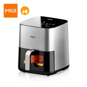 MIUI 5L Digital Air Fryer | Touch Control | Nonstick Basket | Visible Window | Family Size